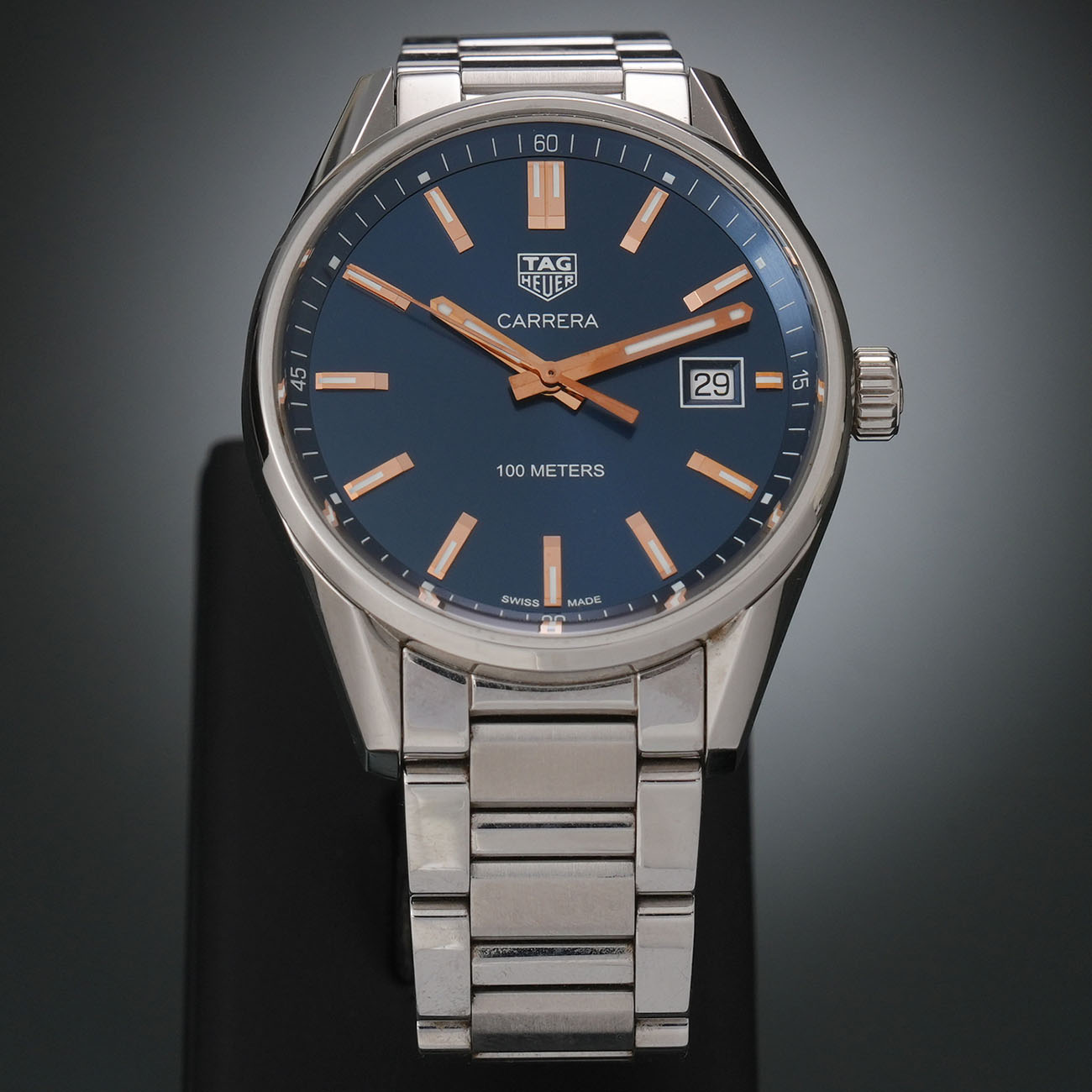 TAG HEUER(USED)태그호이어 까레라 데이트 쿼츠 WAR1112